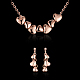 Tin Alloy Glass Jewelry Sets SJEW-BB18216-2