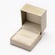 Boîtes à bagues en plastique et en carton OBOX-L002-04-2