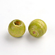 Natural Wood Beads TB12mmY-7-2