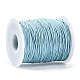 木綿糸ワックスコード  ライトスカイブルー  1mm  約100ヤード/ロール YC-R003-1.0mm-168-2