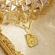 Halsketten mit Anhänger in Mädchenform aus Edelstahl WT7593-1-2