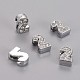 Alloy Number Slide Charms ALRI-A114-2-2