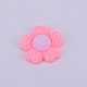 Opaque Frosted Resin Cabochon RESI-WH0009-30-1