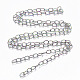 Placage ionique (ip) 304 chaînes porte-câbles en acier inoxydable CHS-S006-JN955-3-3