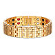 Bracelets de bracelet de montre en acier inoxydable Shegrace JB648B-1