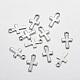201 Stainless Steel Tiny Cross Charms STAS-K002-09A-2