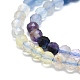 Chapelets de perles en fluorite naturel G-P457-A02-19-2
