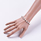 Perles perles de verre s'étendent bracelets BJEW-JB04758-5