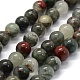 Natural African Bloodstone Beads Strands G-G763-08-6mm-1