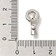 Латунь раз по сравнению с застежками KK-K389-024P-2