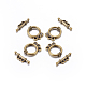 Tibetan Style Alloy Toggle Clasps MLF10795Y-NF-2