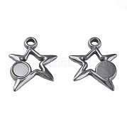 304 Stainless Steel Charms STAS-N087-51-05P