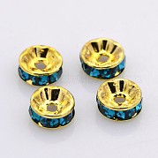 Латунные бусины разделители для поставки стразов RB-A014-Z6mm-06G
