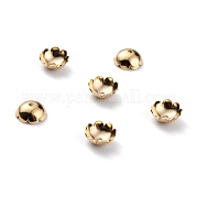 Шапочки и конусы для бусин KK-O131-20G
