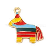 Подвески из эмали и сплава FIND-M060-23B-G