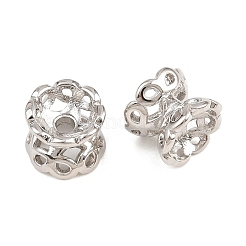 Embouts de perles en laiton double face&nbsp;KK-H292-36P-03