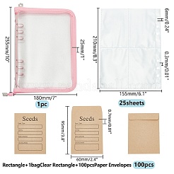 Обложки для книг с застежкой-молнией на 6 кольцо&nbsp;AJEW-WR0002-44