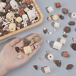 Фильтр для аквариума смешанные керамические шарики керамические кольца вулканическая порода для улучшения качества воды&nbsp;AJEW-WH0248-744