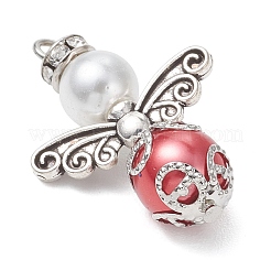 10 шт. подвески-ангелы из стеклянного сплава&nbsp;PALLOY-JF04730