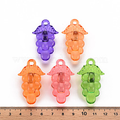 Осенняя тема прозрачные акриловые бусины&nbsp;TACR-S154-60B