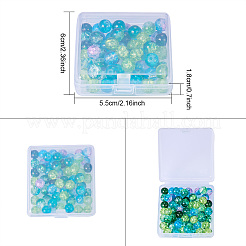 Прозрачные пластиковые бусины&nbsp;CON-BC0004-61