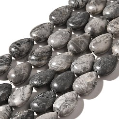 Натуральная карта каменные бусы пряди G-I377-A06