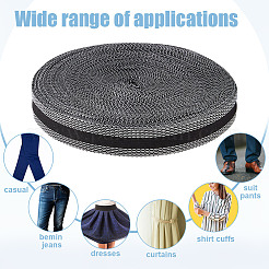 Нейлоновые брюки с модифицированными полосками по краю&nbsp;OCOR-WH0097-72E