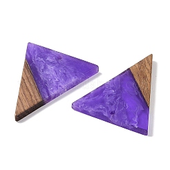 Подвески из смолы и дерева&nbsp;WOOD-F015-06H