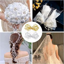 2 пакетик 2-х цветных пластиковых бусин для гирлянды KY-NB0001-32