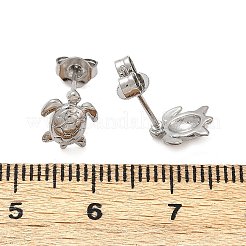 Латунь серьги&nbsp;EJEW-R032-03P