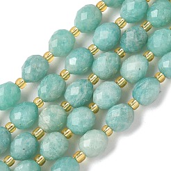 Природных амазонит бисер нитей G-F809-A33-01