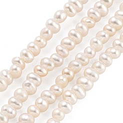 Нити из натурального культивированного пресноводного жемчуга PEAR-C003-06F