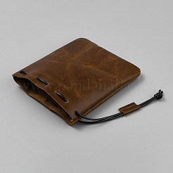 Кожаные упаковочные мешки сумки с завязками ABAG-WH20018-19A