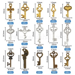 150pcs 15 pendentifs en alliage de style tibétain&nbsp;FIND-FH0010-90