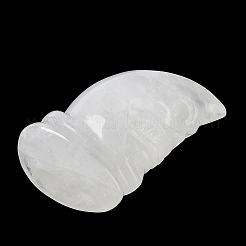 Figurines de crâne de guérison sculptées en cristal de quartz naturel&nbsp;G-H288-04-10