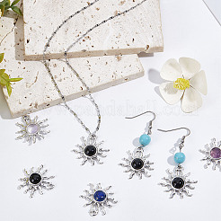 20шт подвески из натуральных драгоценных камней&nbsp;FIND-SC0003-99