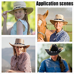 2 шт. кожаные ленты для шляпных аксессуаров FIND-HY0004-82