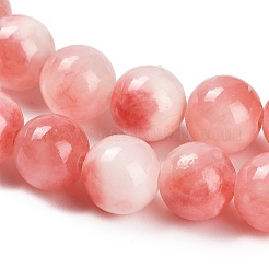 Естественный желтый нефрит бисер нитей&nbsp;G-B128-A01-04