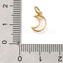 925 подвеска в виде луны из стерлингового серебра STER-G043-02B-G