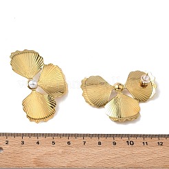 Pendientes de acero inoxidable 304 para mujer&nbsp;EJEW-K330-02G