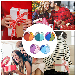 10 шт. 5 цвета пищевые экологически чистые силиконовые бусины SIL-CA0002-28