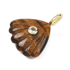 Резные подвески из натурального тигрового глаза&nbsp;G-G330-02G-10