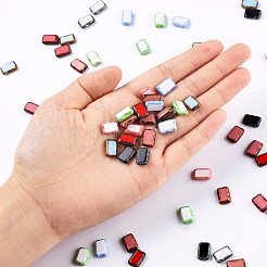 Ретро чешские стеклянные бусины GLAA-I045-10A