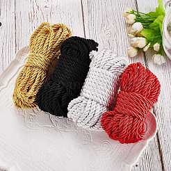 4 пучок 4-х цветных джутовых шнуров OCOR-SZ0001-06