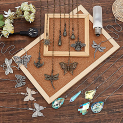 6 шт. 3-х стилевые удлинители цепи для потолочного вентилятора в тибетском стиле AJEW-BC0003-46