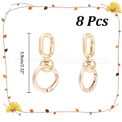 Застежками сплава поворотные HJEW-UN00010