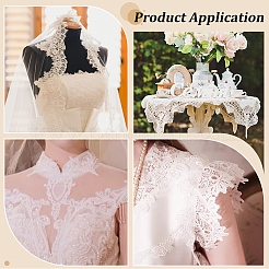 5 ярд полиэстера в этническом стиле с пластиковой лентой&nbsp;SRIB-PH0001-76