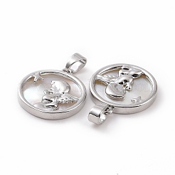 Подвески латунный корпус&nbsp;KK-E068-VC133