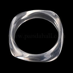 Имитация мрамора акриловый браслет для женщин&nbsp;BJEW-WH0012-15B