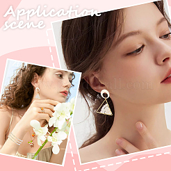 10 нить прозрачных стеклянных бусин градиентного цвета&nbsp;GLAA-SC0002-04B